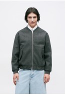 Geaca Barbati Only&Sons Onsworf Life Bomber Dark Grey Melange